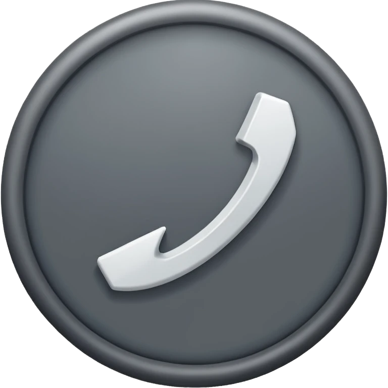 Make a grey circle with a white tick emoji