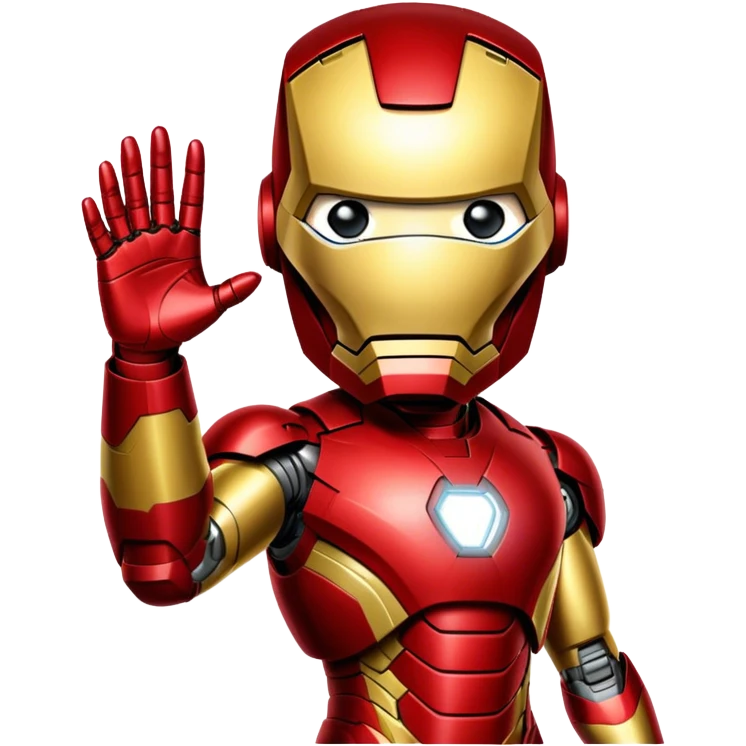 Find the different iron man
 emoji