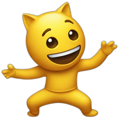 chat qui danse emoji