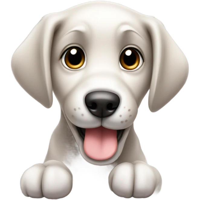 happy coquette puppy emoji