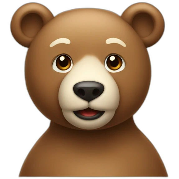 ours qui rigole emoji