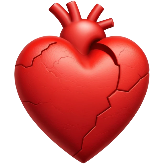 Corazón con mancha  emoji