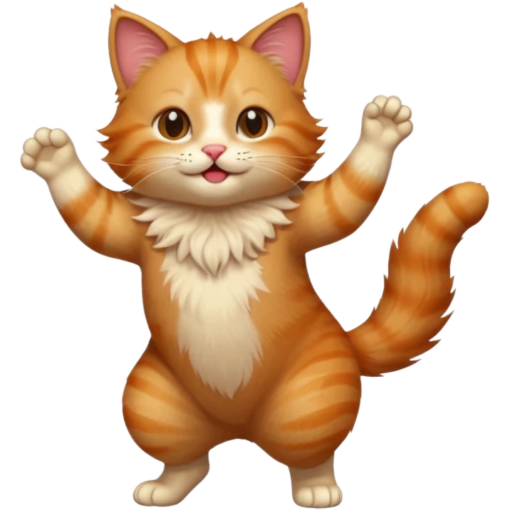 Dancing cat emoji