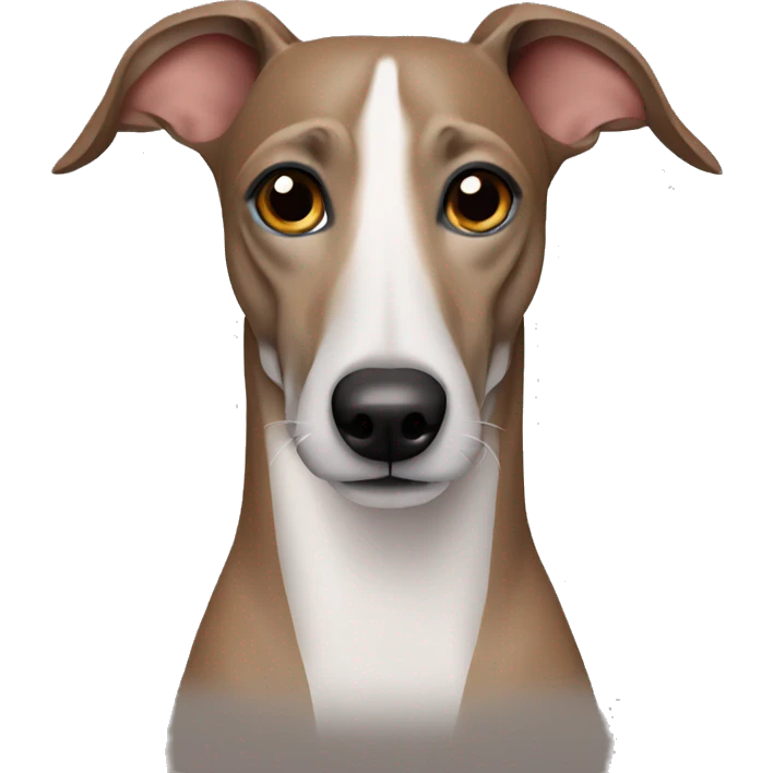 Brown whippet emoji