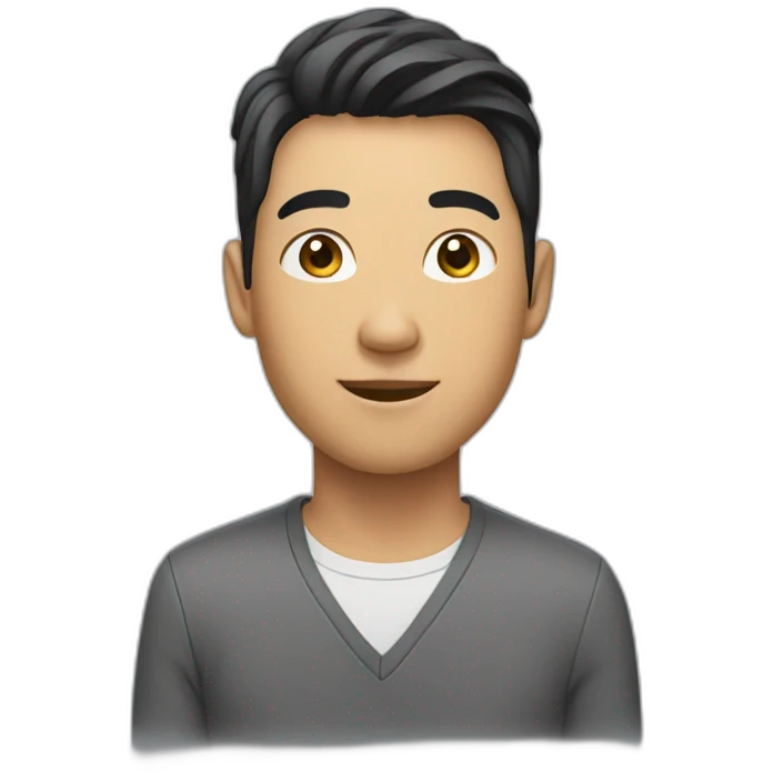 An asian male in new york emoji