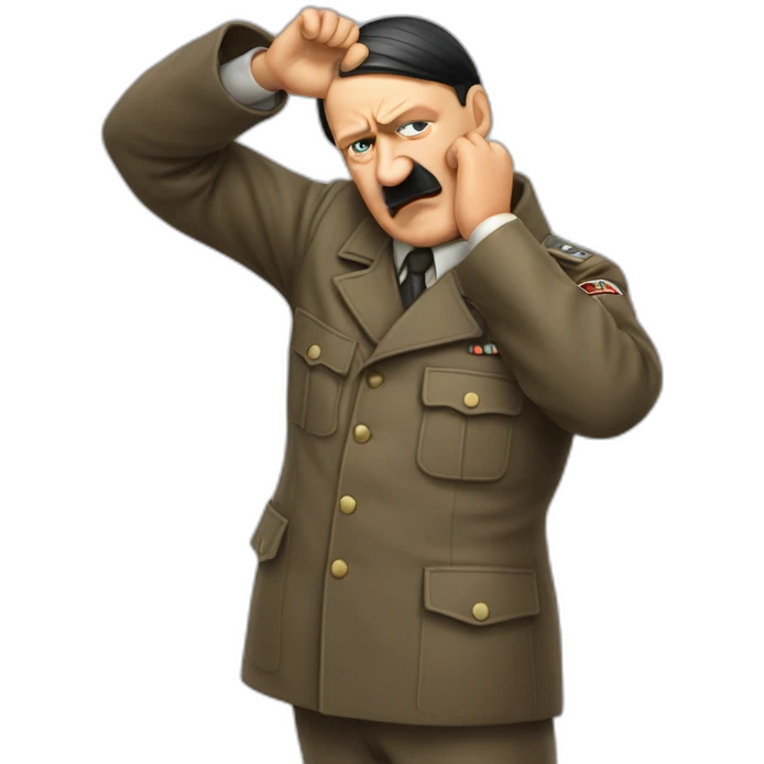 hitler dabbing emoji