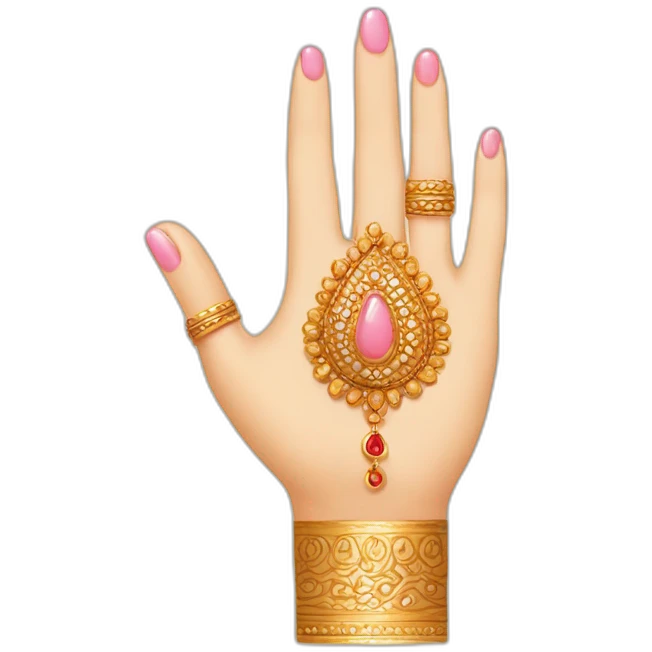 Ladyfinger in indian wedding  emoji