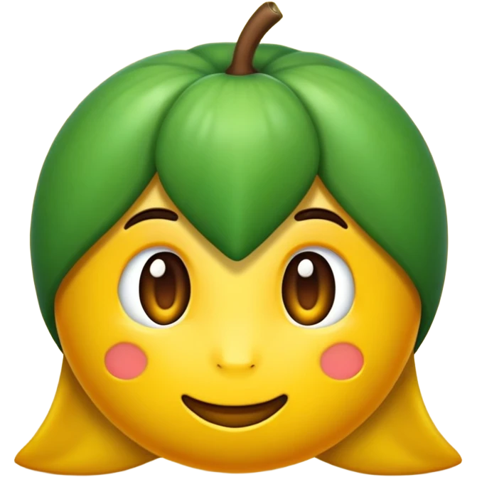 Зеленый глаз emoji