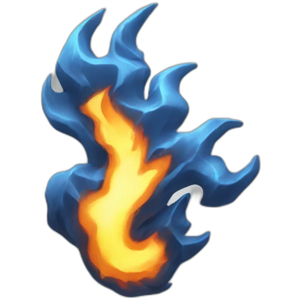 thunder-fire emoji