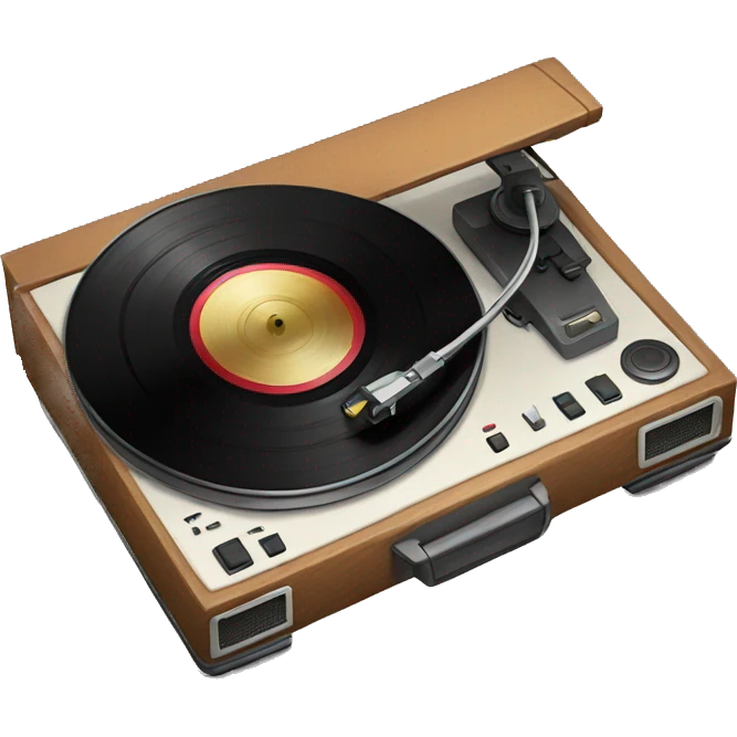 Record player emoji