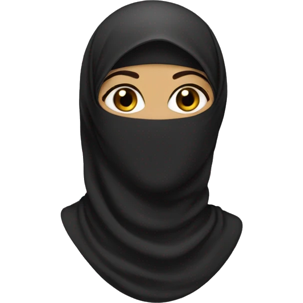 Niqab woman muslim emoji