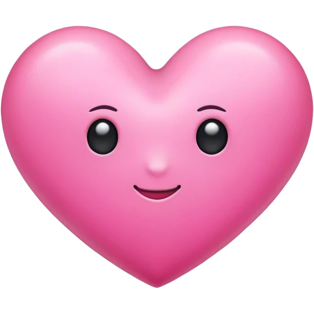 Pink heart emoji