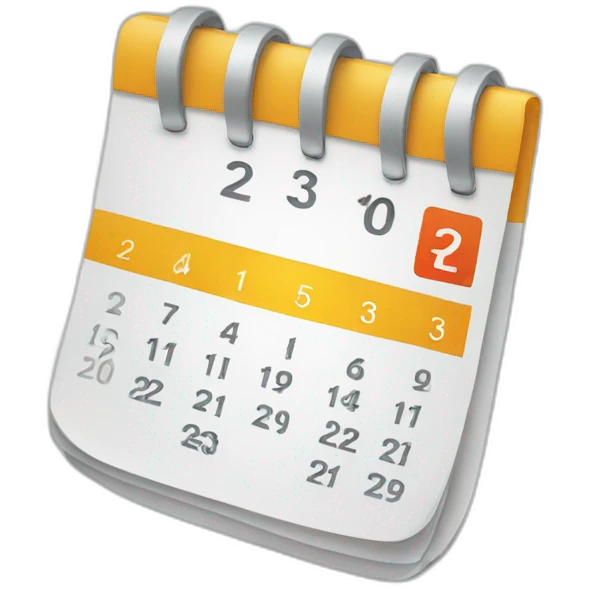 calendar emoji