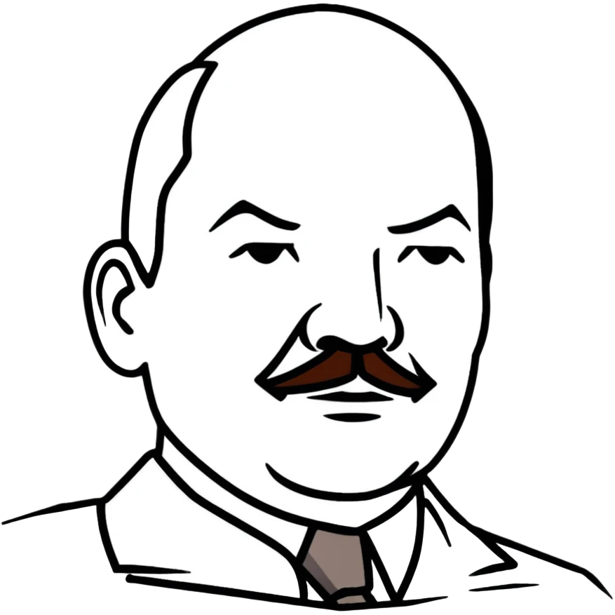 portrait of Lenin emoji