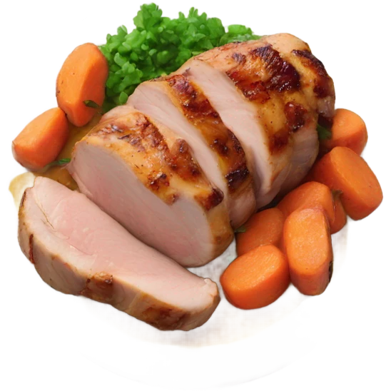 Pork Tenderloin dish emoji