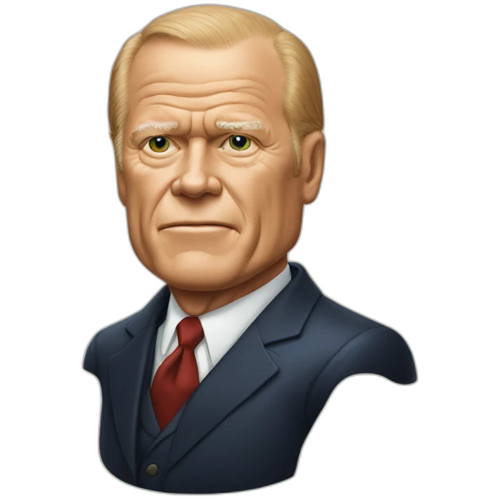 president Gerald Ford emoji