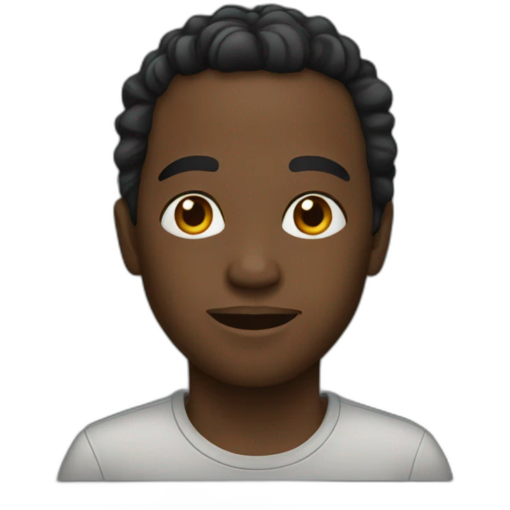 black person emoji