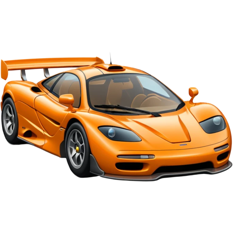 A McLaren f1 car emoji
