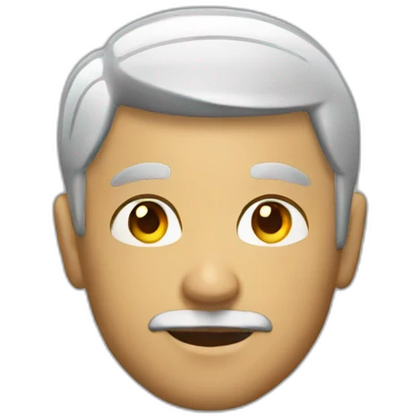 man with car emoji