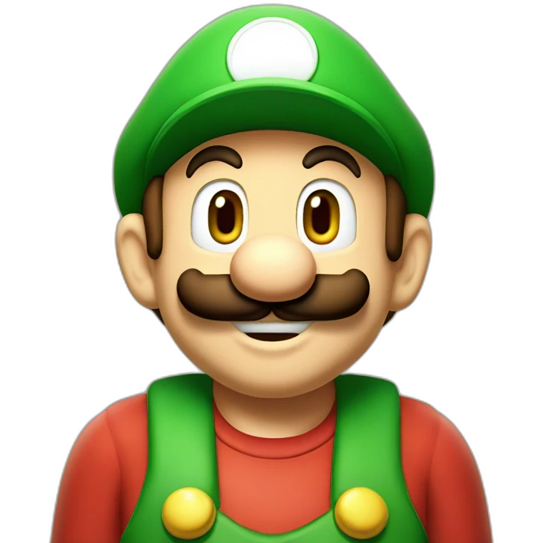 Mario ate luigi emoji