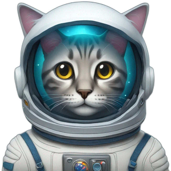 Space cat emoji