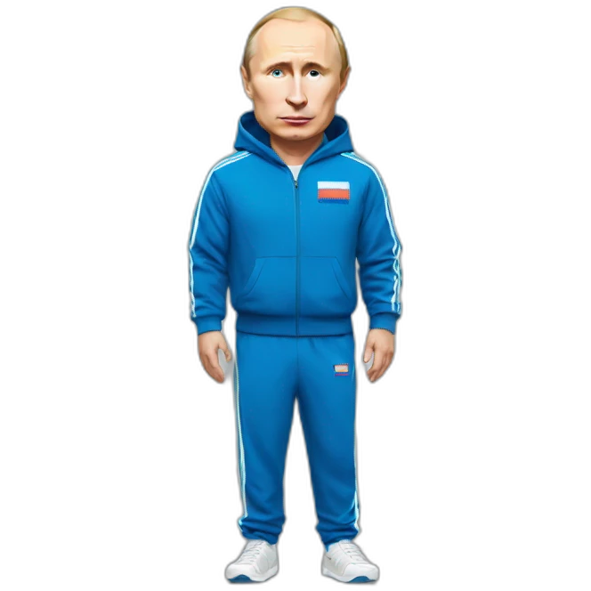 putin in a tracksuit  emoji