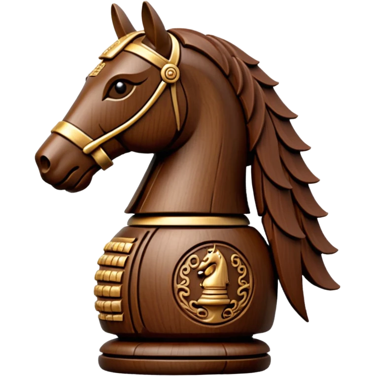 chinese chess piece, knight piece emoji
