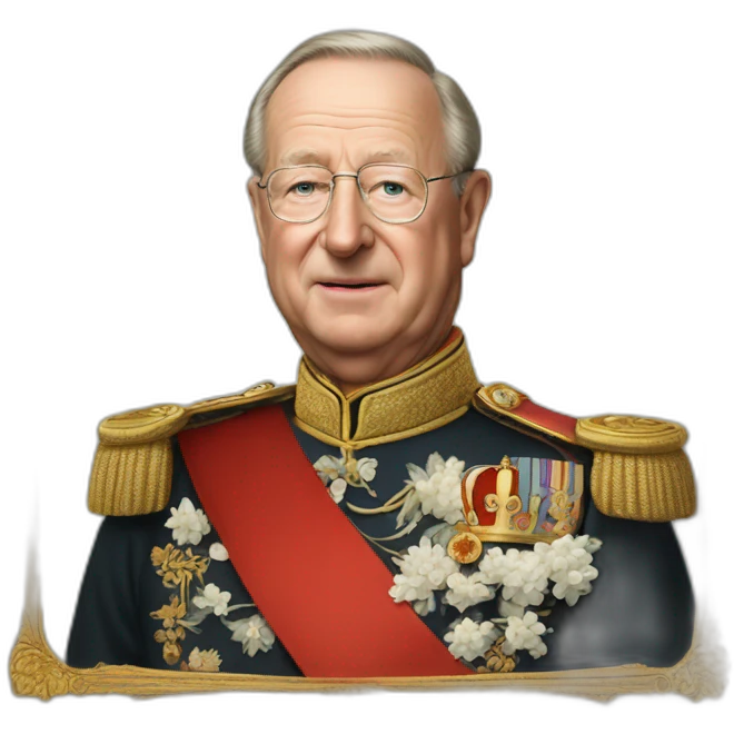 belgian King Albert II emoji