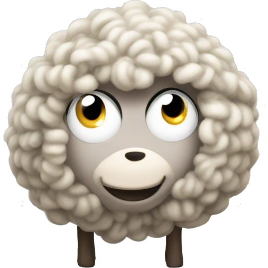 Curls of lamb's wool emoji