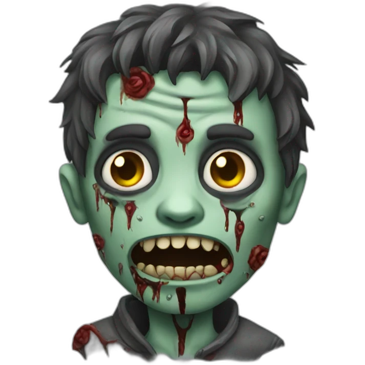 Zombie-love emoji