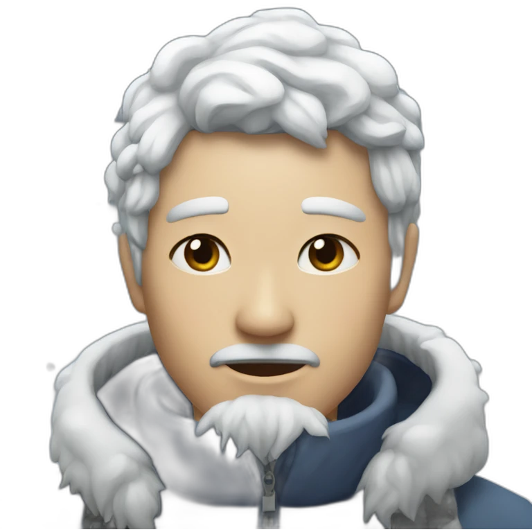 蜜雪冰城的雪王 emoji