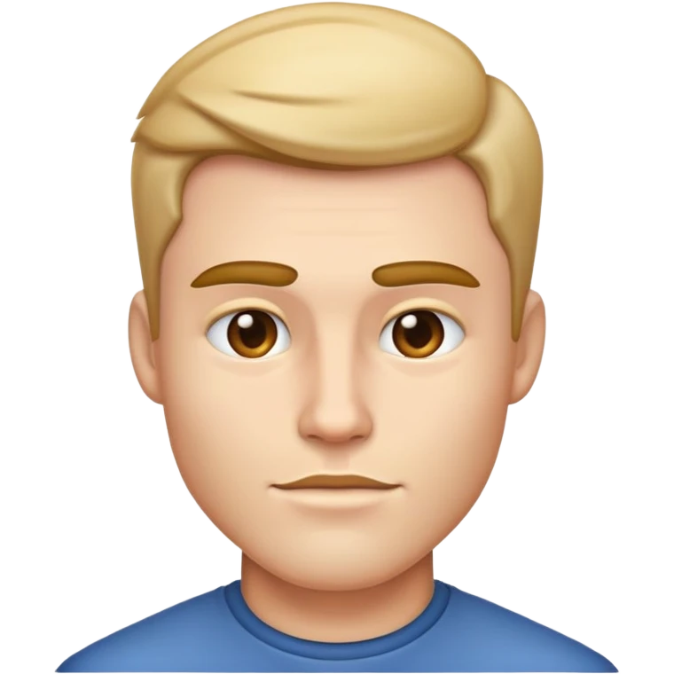Emoji showing his jawline  emoji