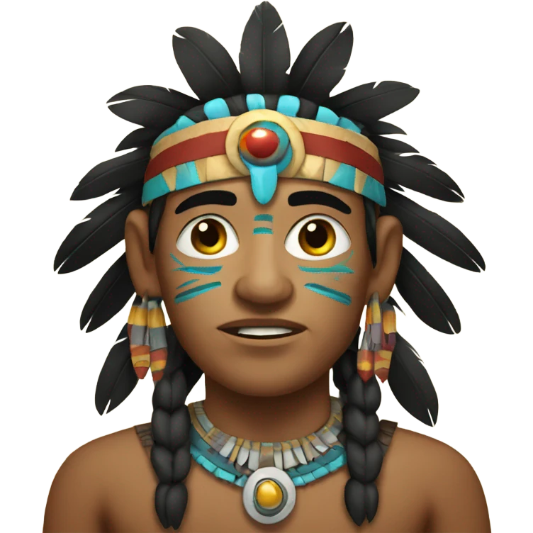 Aztec Indian emoji
