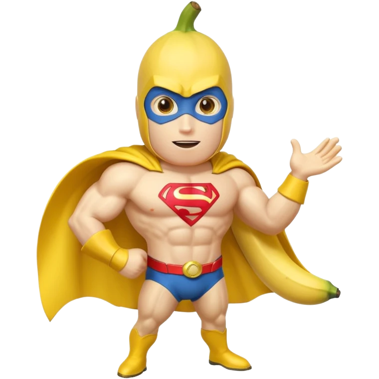 banana as superhuman emoji