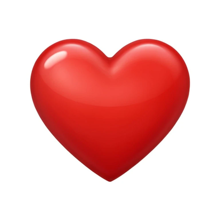 red heart emoji