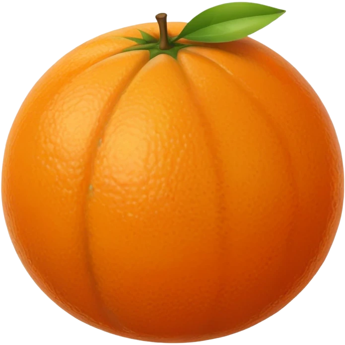 Orange  emoji