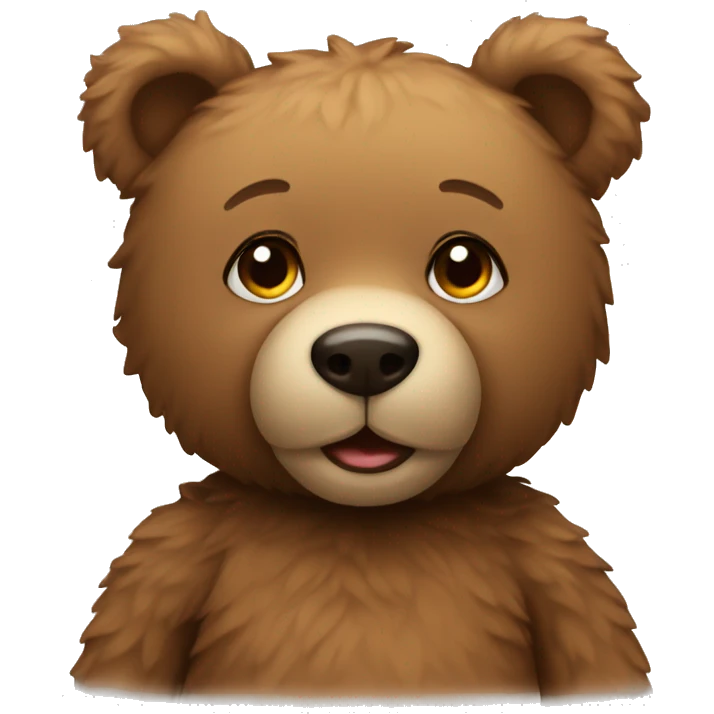 Teddy bear emoji