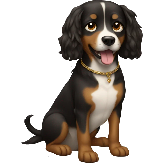 dog is the best queen  emoji