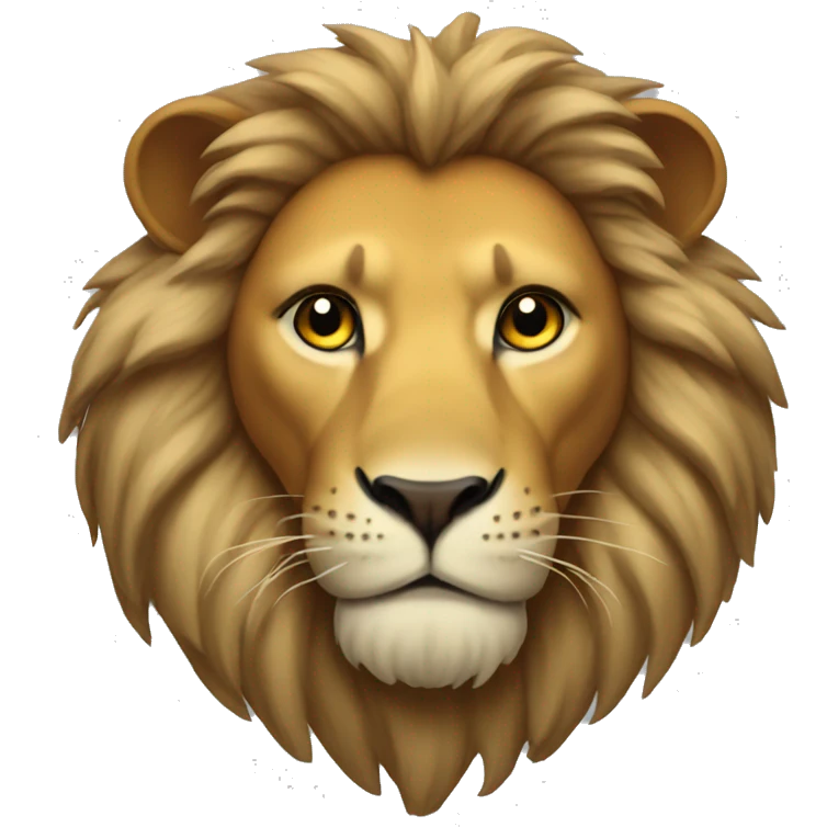 BOLD lion emoji