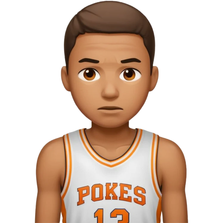 tired basketball player, sweating a lot emoji