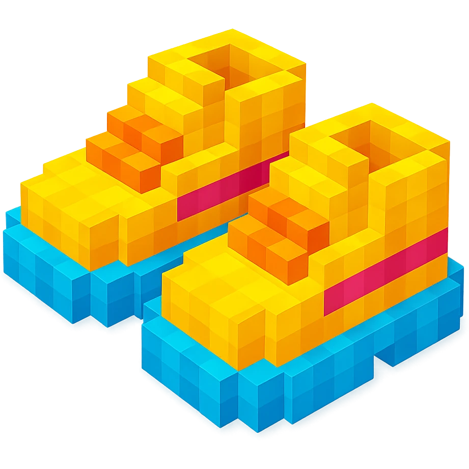 Minecraft Shoes  emoji