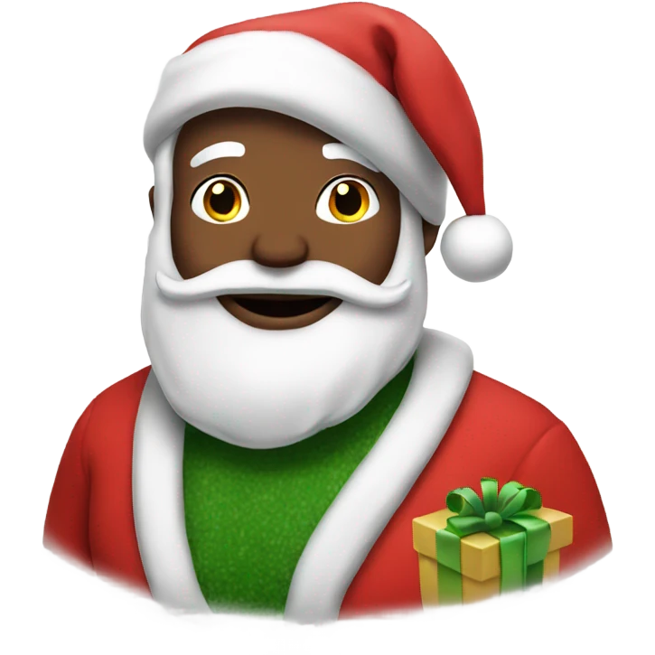 Gay Santa  emoji
