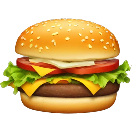 hamburger emoji