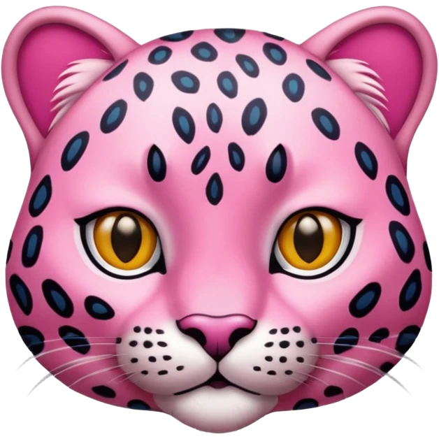 pink leopard emoji
