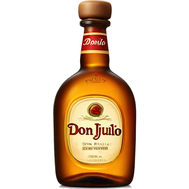 Don Julio bottle emoji