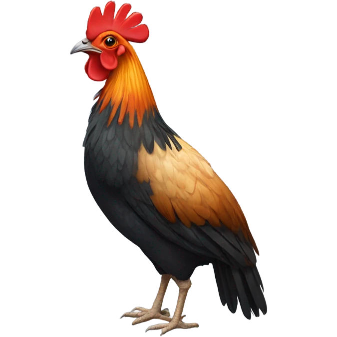 Jungle fowl  emoji