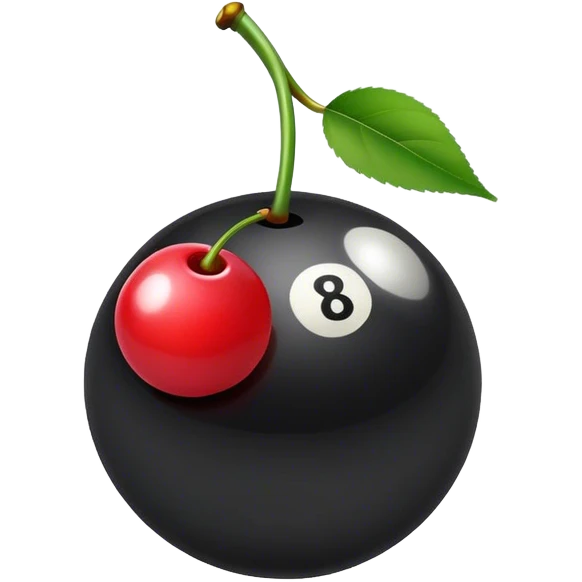 8ball cherries emoji