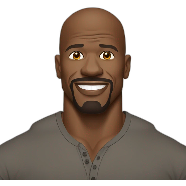 terry crews cartoon wearing henley emoji