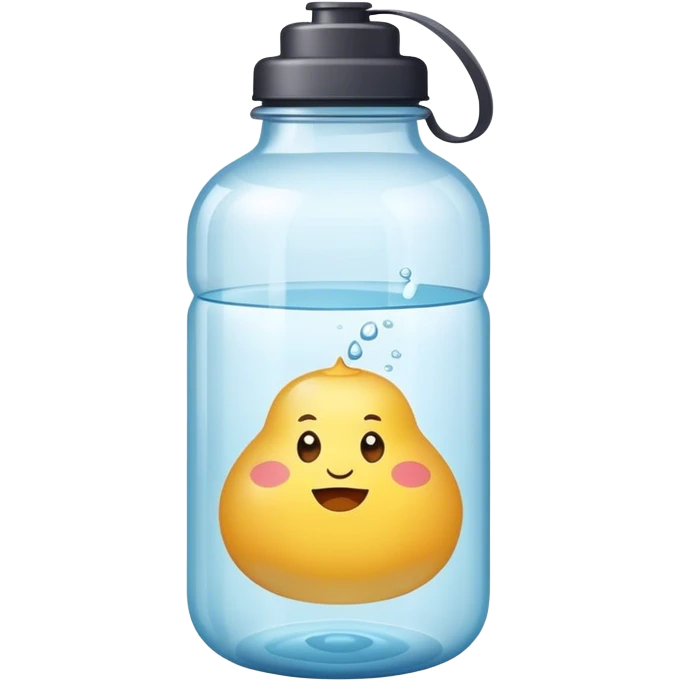 water bottle, fat bottle emoji
