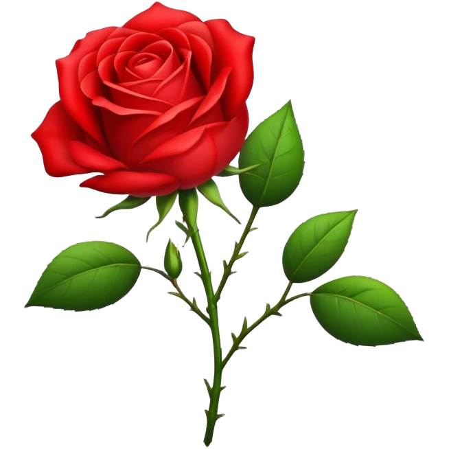 Rosa roja emoji